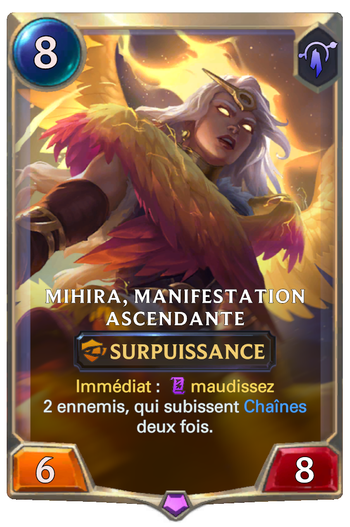 Mihira, Manifestation ascendante