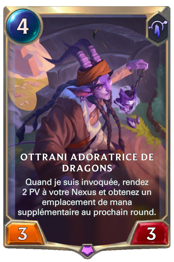 Ottrani adoratrice de dragons