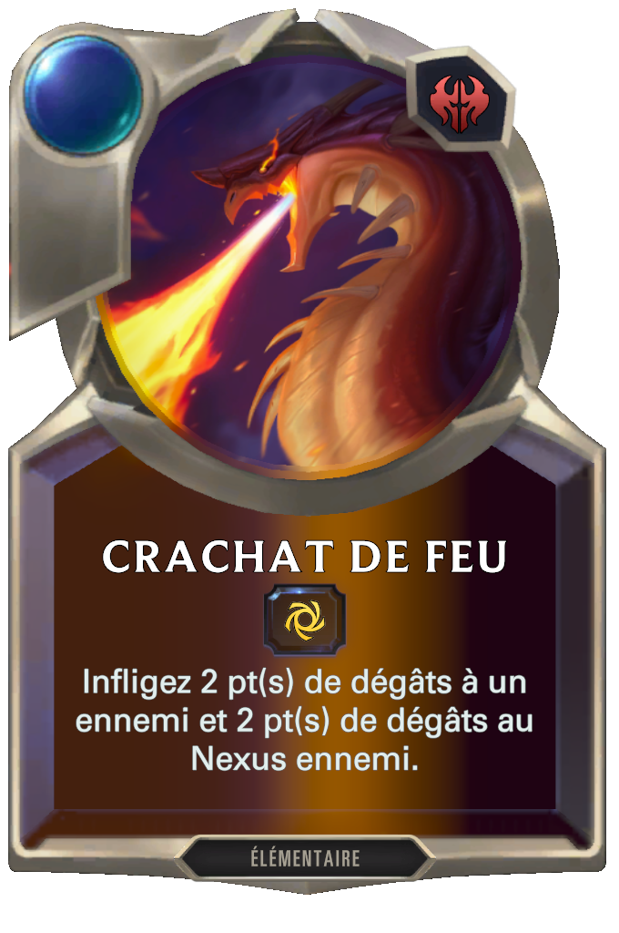 Crachat de feu