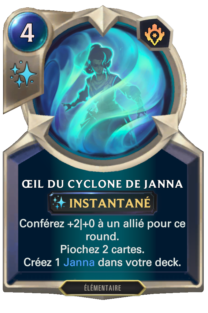 Œil du cyclone de Janna