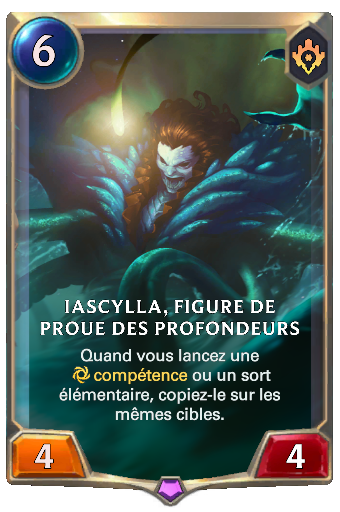 Iascylla, figure de proue des profondeurs