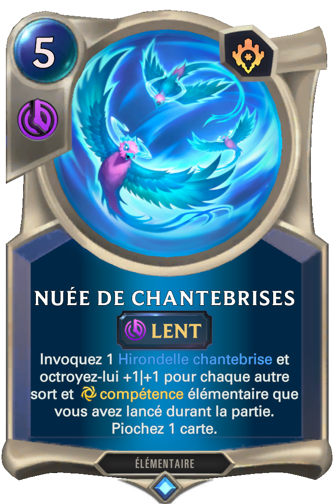 Nuée de chantebrises