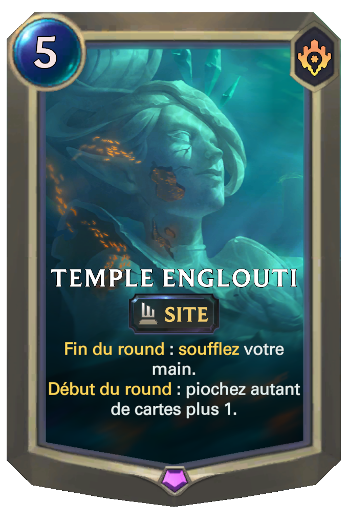 Temple englouti