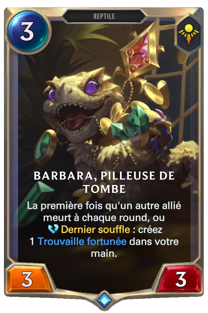 Barbara, pilleuse de tombe