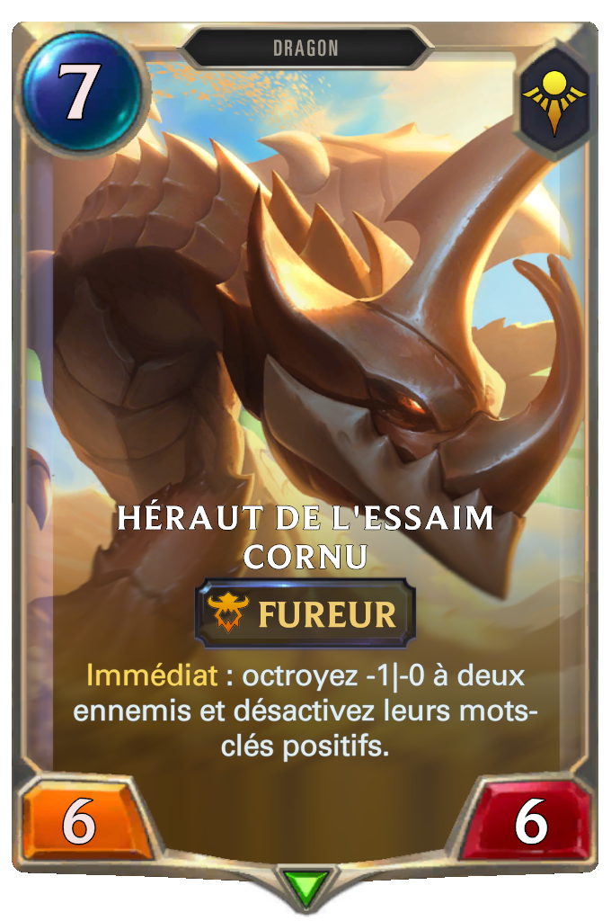 Héraut de l'essaim cornu