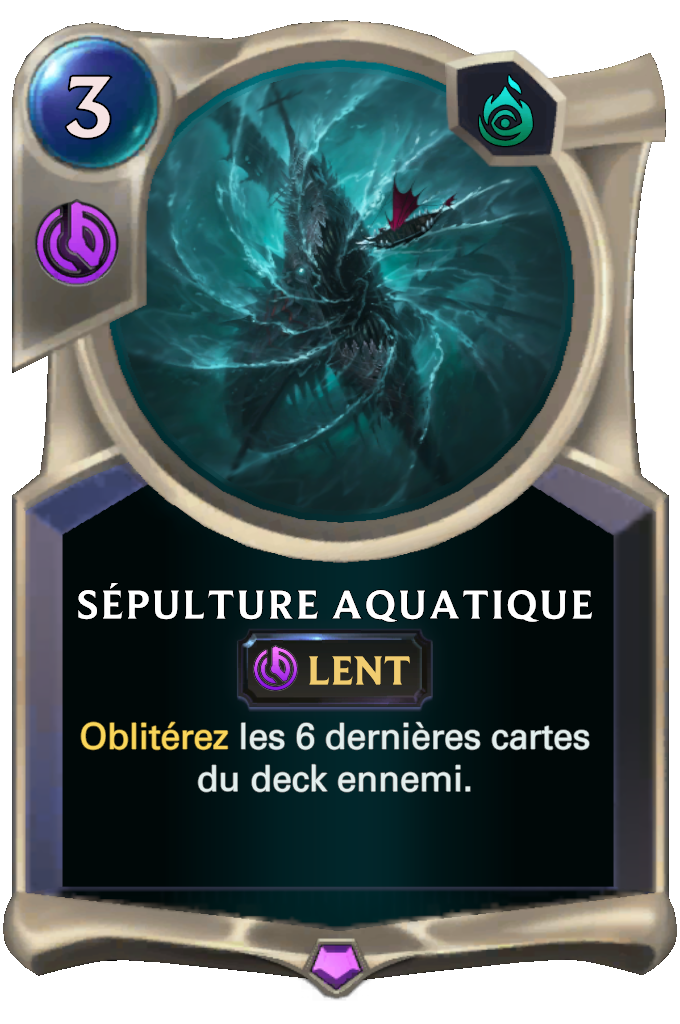 Sépulture aquatique